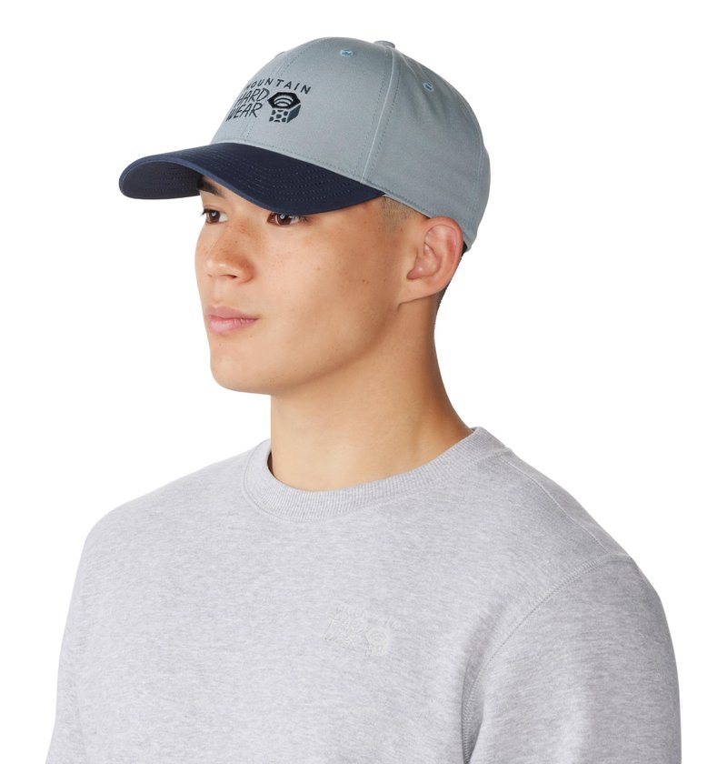 Mountain Hardwear Unisex MHW Logo Cap, Light Zinc, One Size