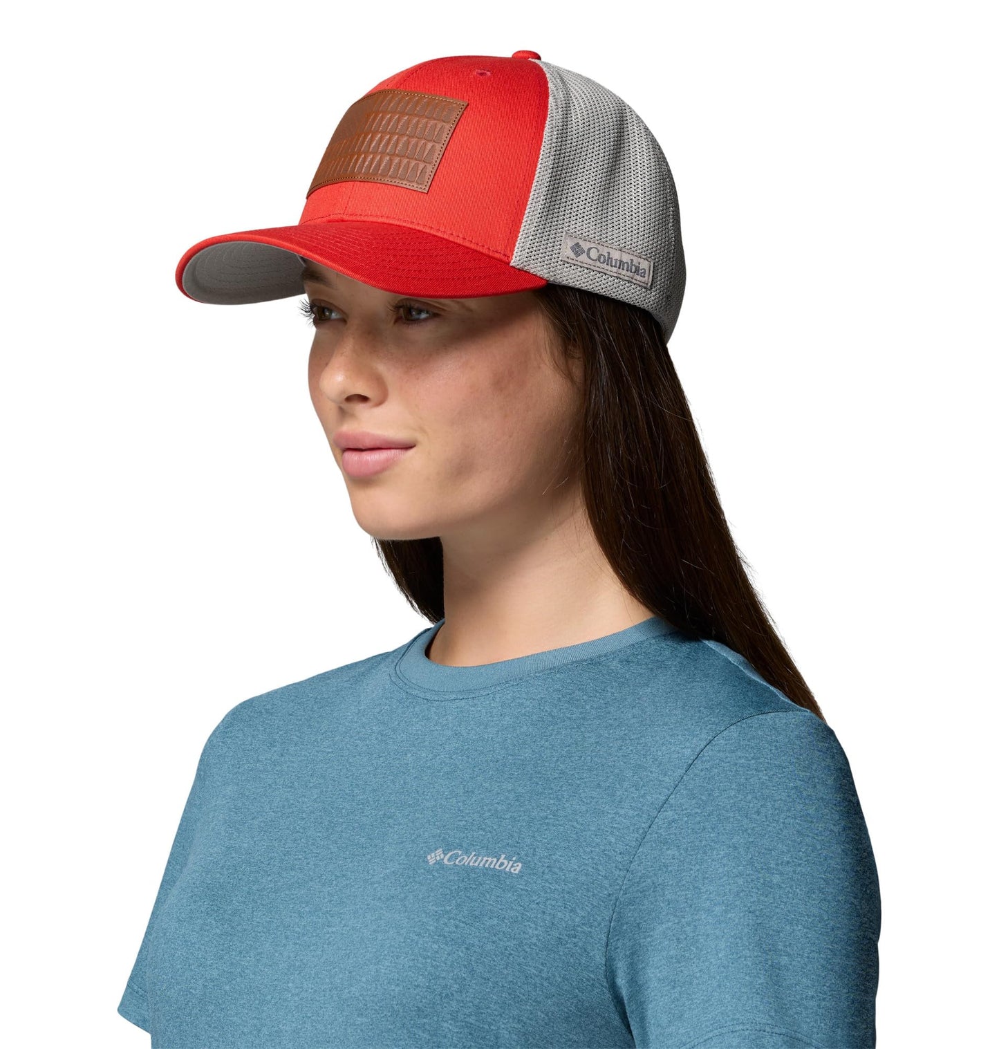Columbia Unisex Tree Flag Mesh Ball Cap, Super Sonic, S/M