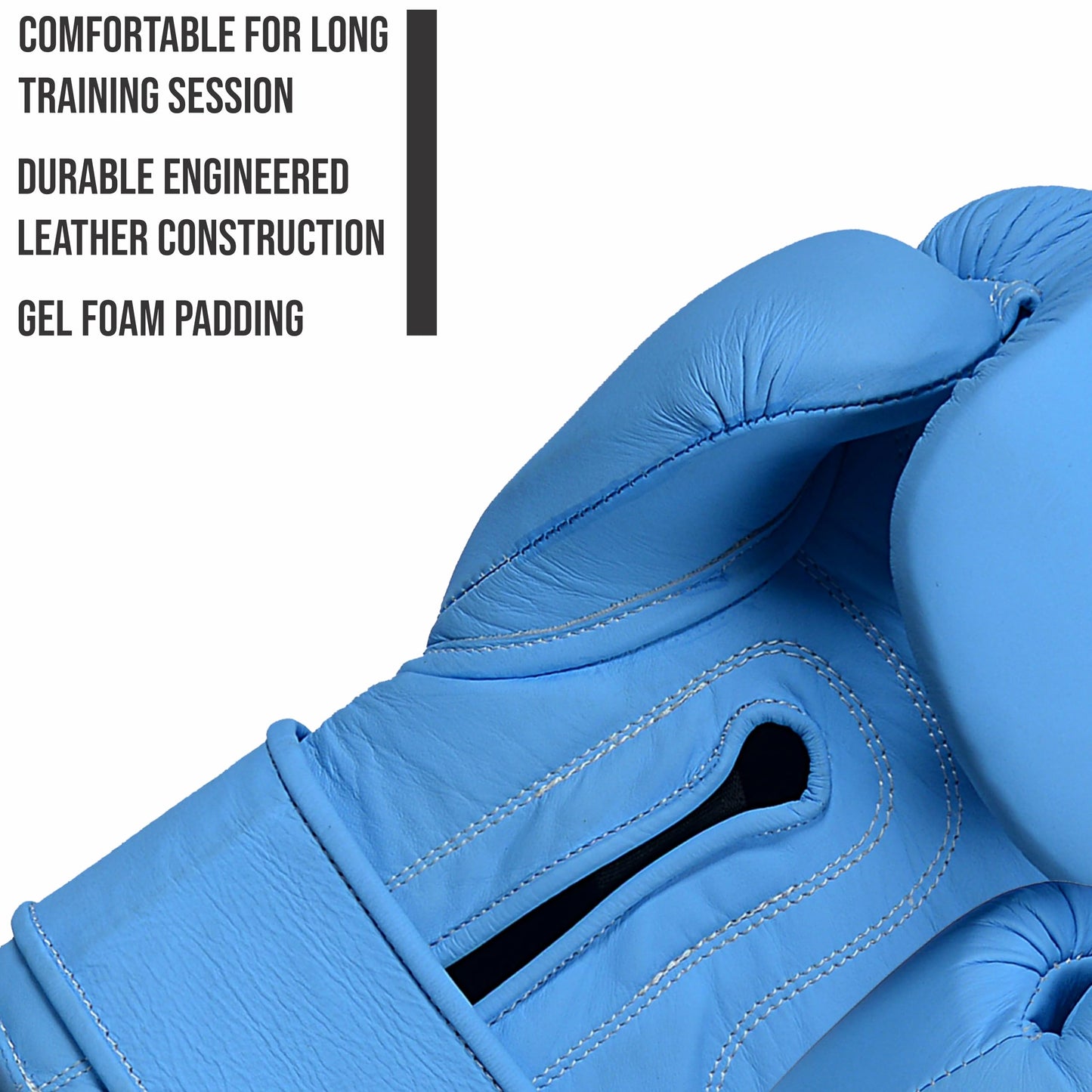 Fadi Sports A1 Pro Boxing Gloves, Genuine Cowhide Leather, Training & Sparring Gloves for Men & Women, Muay Thai MMA Kickboxing Heavy Bag Mitt Work, Multi-Layer Foam, Ventilated Palm, 10 12 14 16 Oz