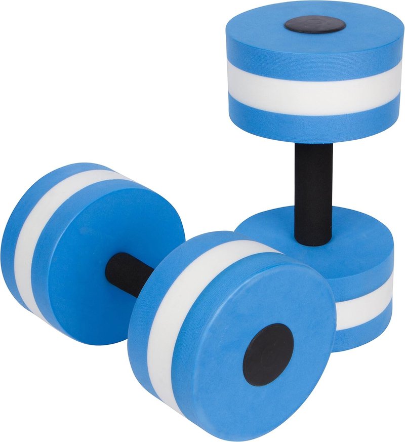 Lightweight Aquatic Exercise Dumbbells - Ideal for Water Workouts & Rehabilitation