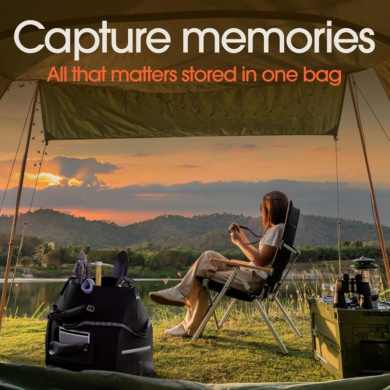 Waterproof Duffel Bag - Large 1680D TPU Dry Bag for Camping & Marine | Heavy Duty with 8x8 Popout Pocket