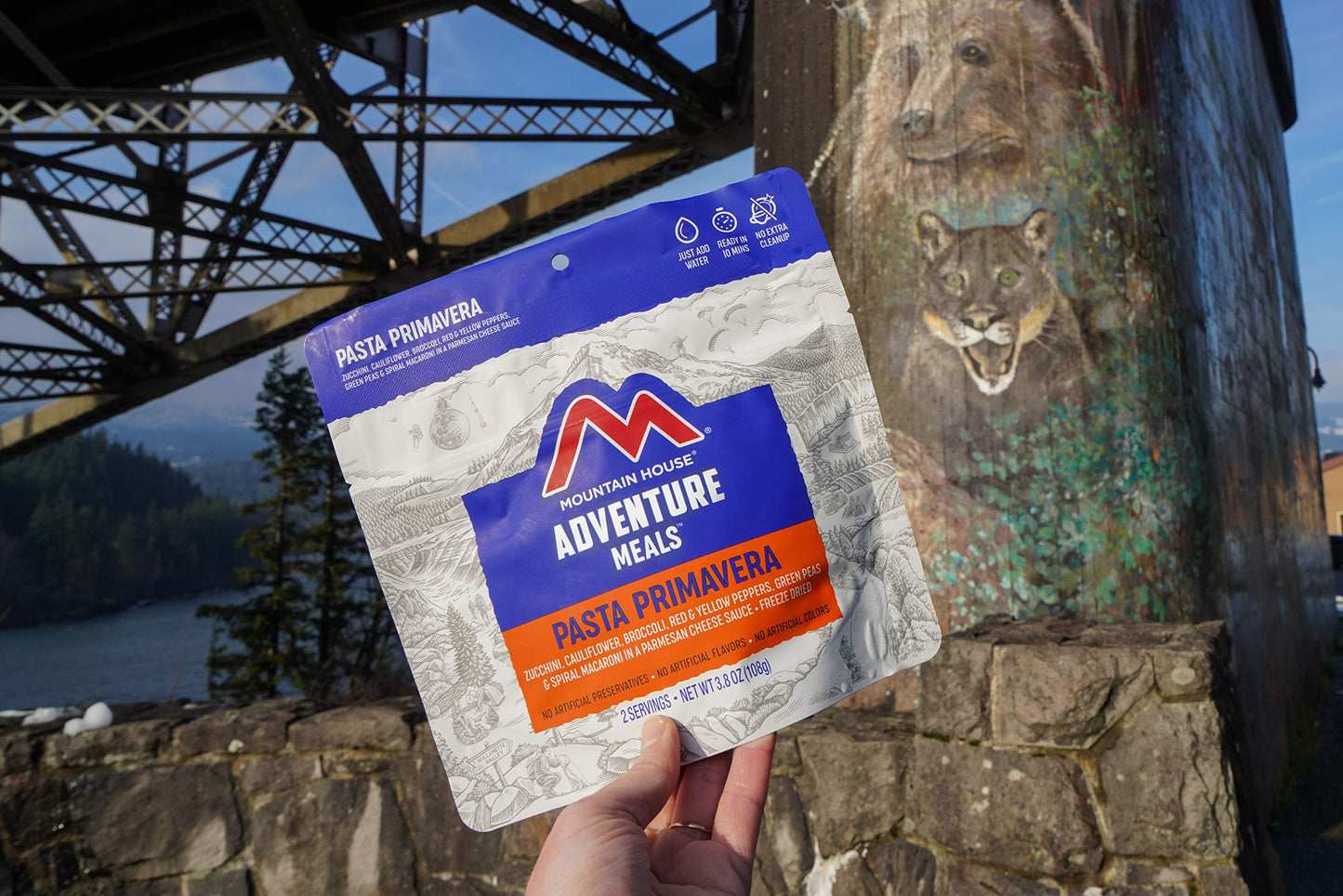 Mountain House Pasta Primavera | Freeze Dried Backpacking & Camping Food | 2 Servings