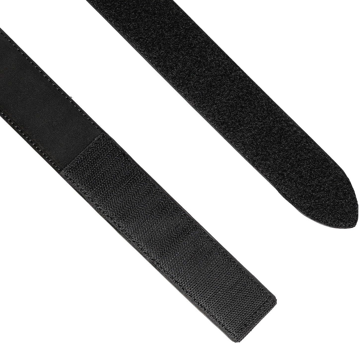 TACNEX Police Reversible Leather Inner Duty Belt - Buckleless Design, 1.5" Wide