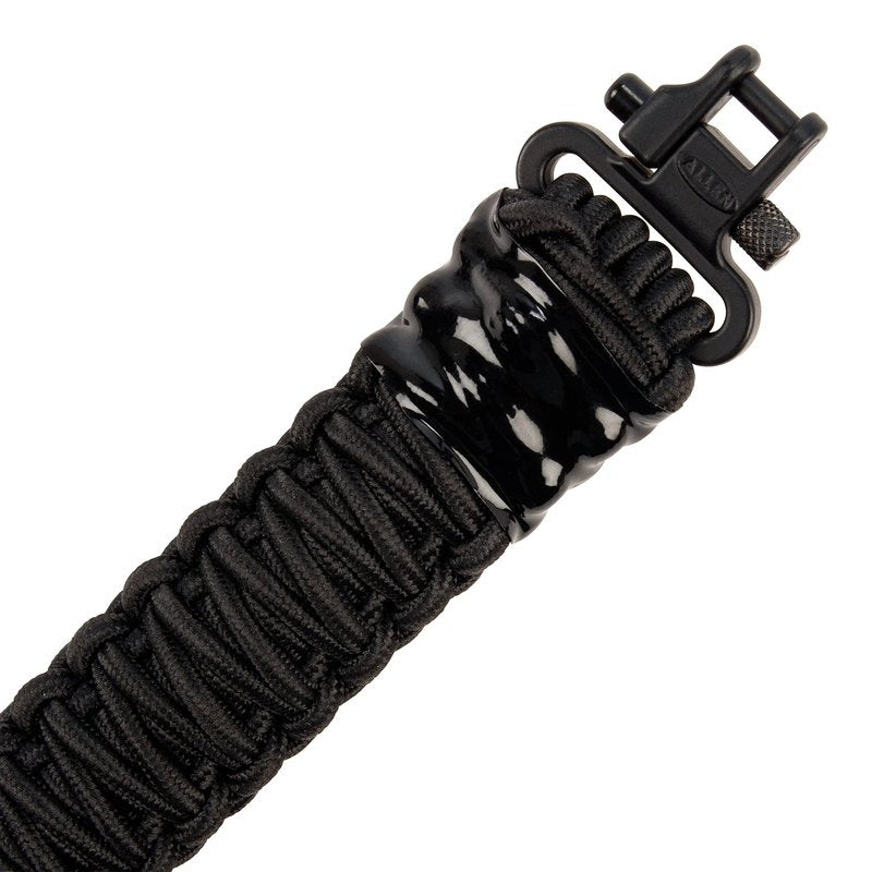 Allen Company Tac-Six Paraflex 2-Swivel Paracord Sling, Black