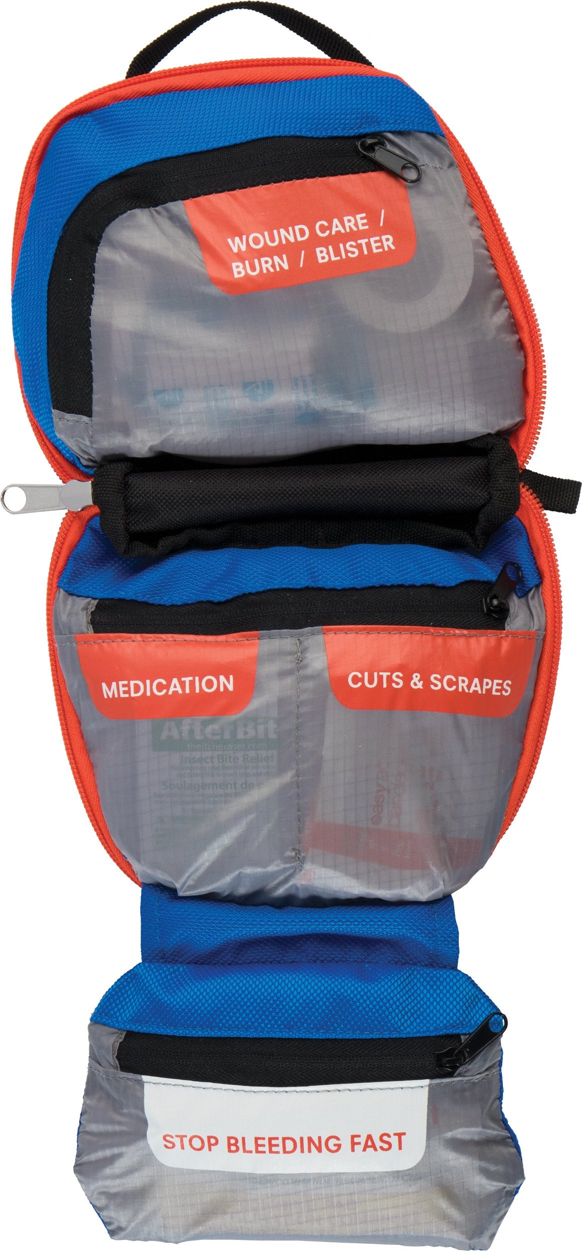 Adventure Medical Kits AMK Mountain Series Hiker Medical Kit, Blue/Orange, One Size, 0100-1001