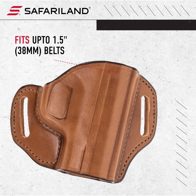 Bianchi Model 57 Remedy Holster Fits S&W 36, 640 And Similar 2 Inch J Frame Models(Tan, Right Hand)