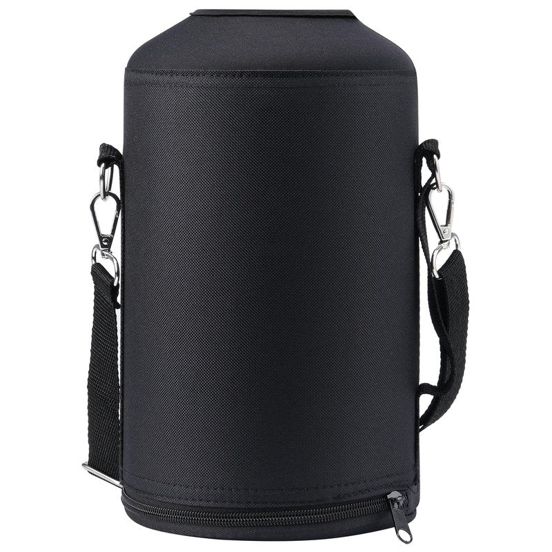 Coolflask Water Bottle Holder for Gallon Water Jug 128 oz Water Flask Carrying Pouch with Detachable Adjustable Padded Shoulder Strap - Carry, Protect and Insulate Your Flask for Sport/Outdoor