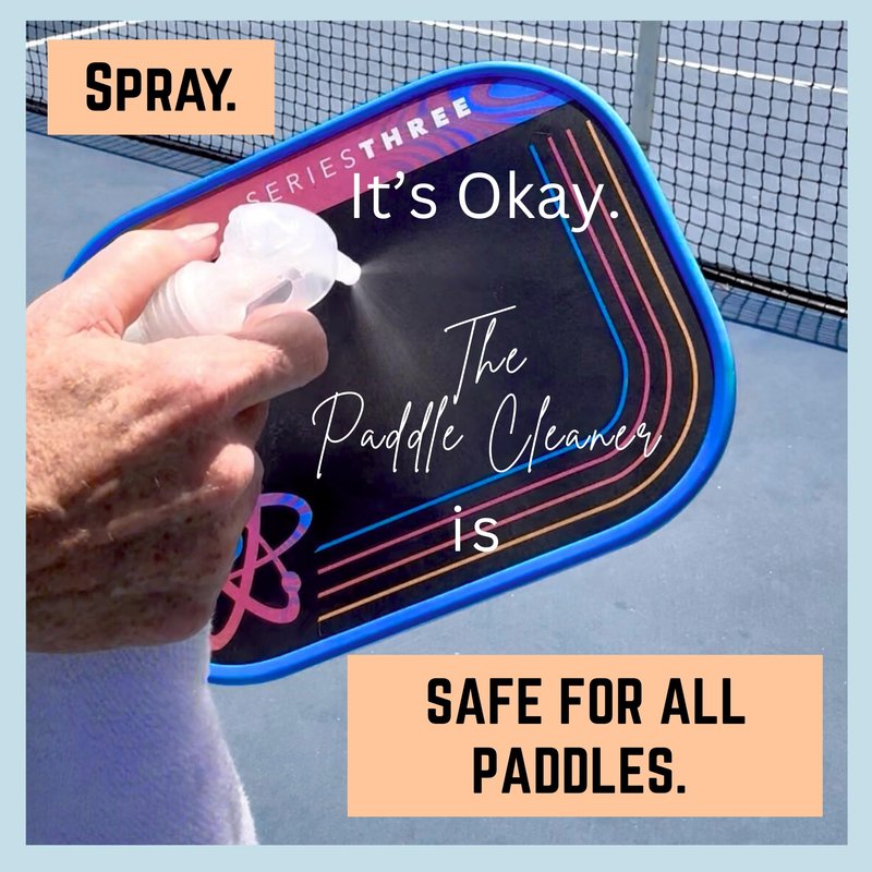 The Paddle Cleaner, Eco-Friendly, Skin-Safe, Soap Free, No Alcohol, Surface Protection Formula, Safe for All Paddle Materials
