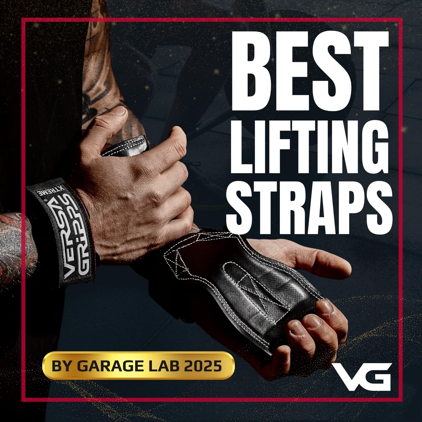 Versa Wrapps for Powerlifters, Bodybuilders, and All Athletes, Complement to Our Lifting Grips, Made in the USA, Black, 12"
