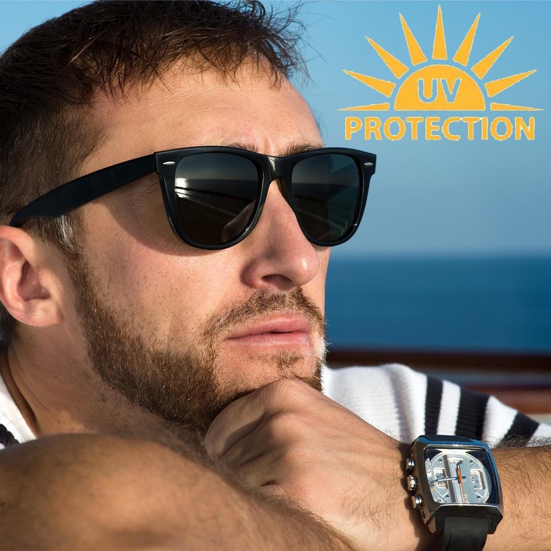Jorpneost 36 Pack Black Sunglasses Bulk, Black Party Sunglasses with UV Protection for Party Favors, Beach, Pool, Weddings, Group Events & Celebrations