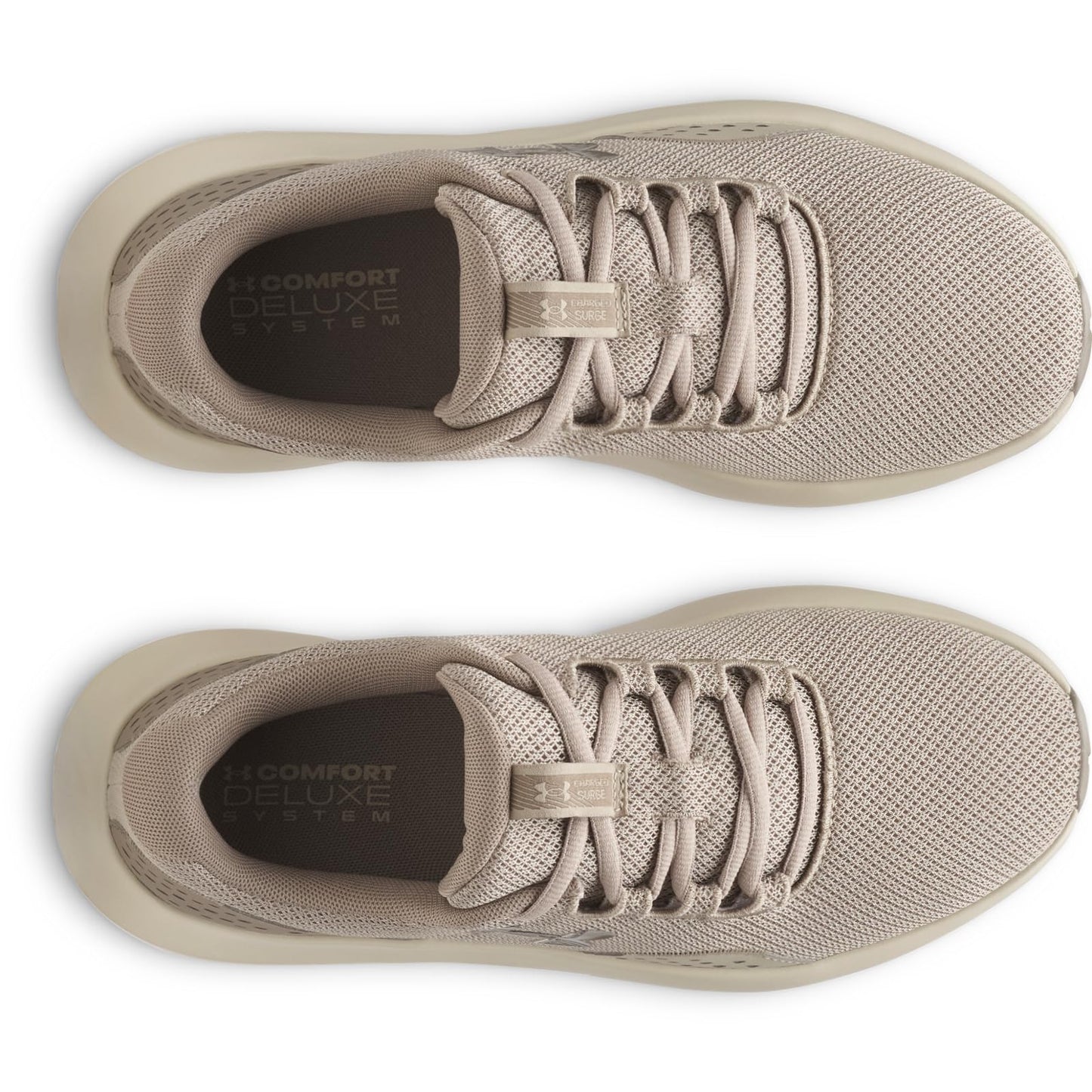 Under Armour Men's Charged Surge 4, (203) Timberwolf Taupe/Taupe Dusk/Taupe Dusk, 14, US