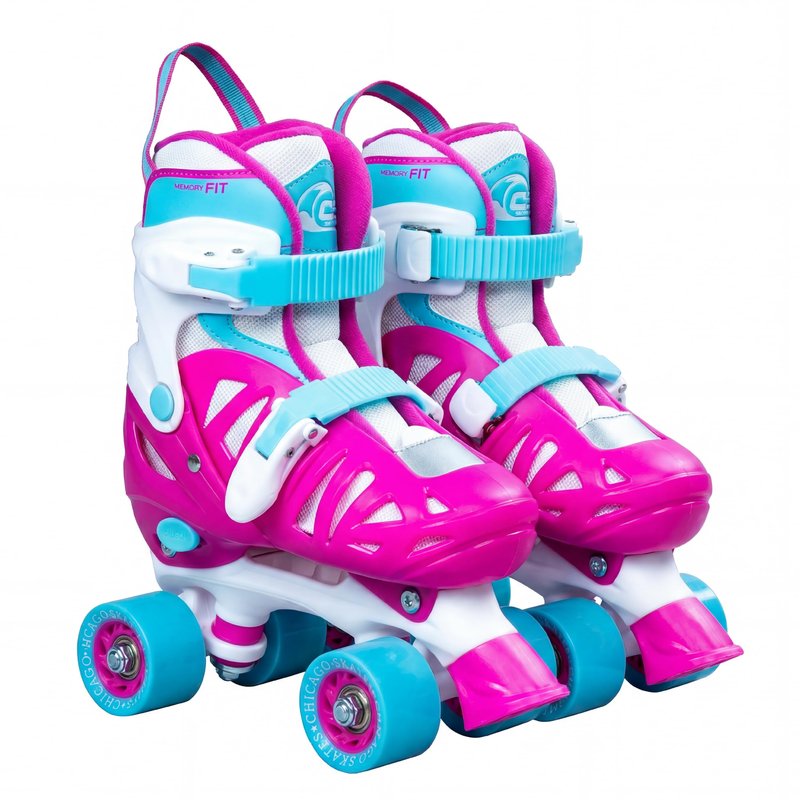 Chicago Skates Girls Adjustable Junior Quad Skates