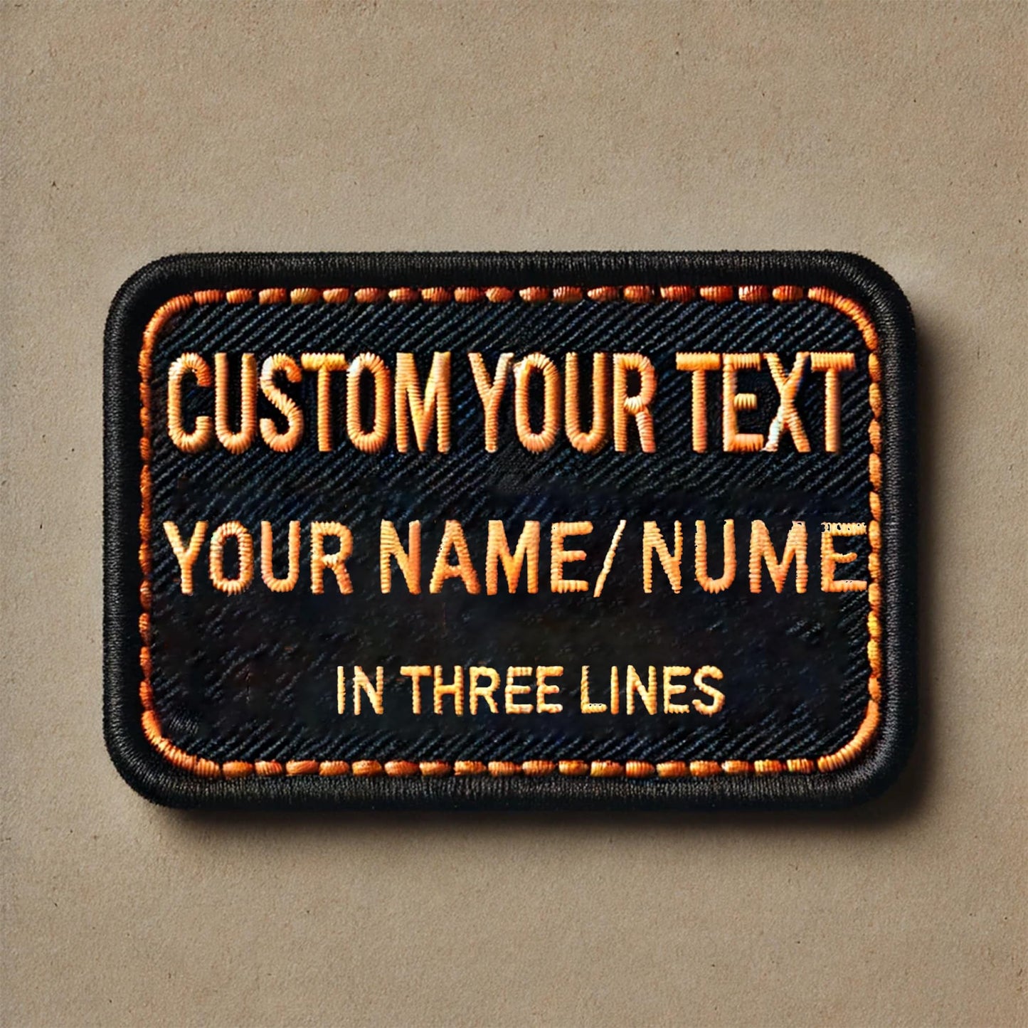 Customized Name Patch, Personalized Removable Tactical Patches Hook and Loop, Embroidered Military Name Patches for Dog Harness, Backpacks, Jackets (