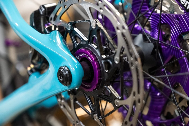 Wolf Tooth Centerlock Rotor Lockring Orange