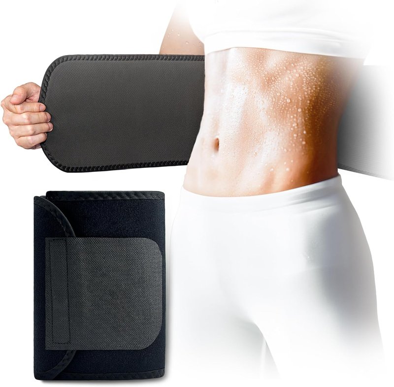 Waist Trainer for Women - Sweat Trimmer Belt for Belly Fat Loss | Adjustable Size