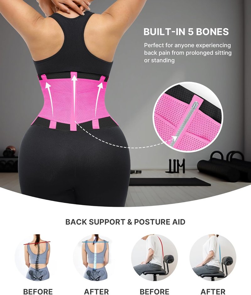 Waist Trainer for Women - Shapewear Corset for Tummy Control | Postpartum Body Shaper