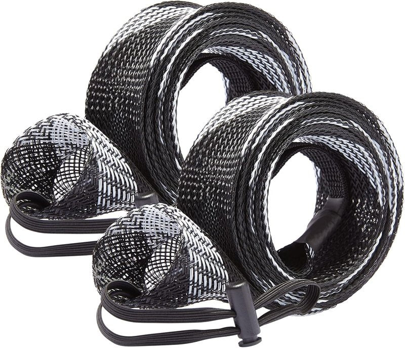 BASSDASH Fishing Rod Sleeves - Protective Casting & Spinning Rod Socks for Poles Up to 7.5ft