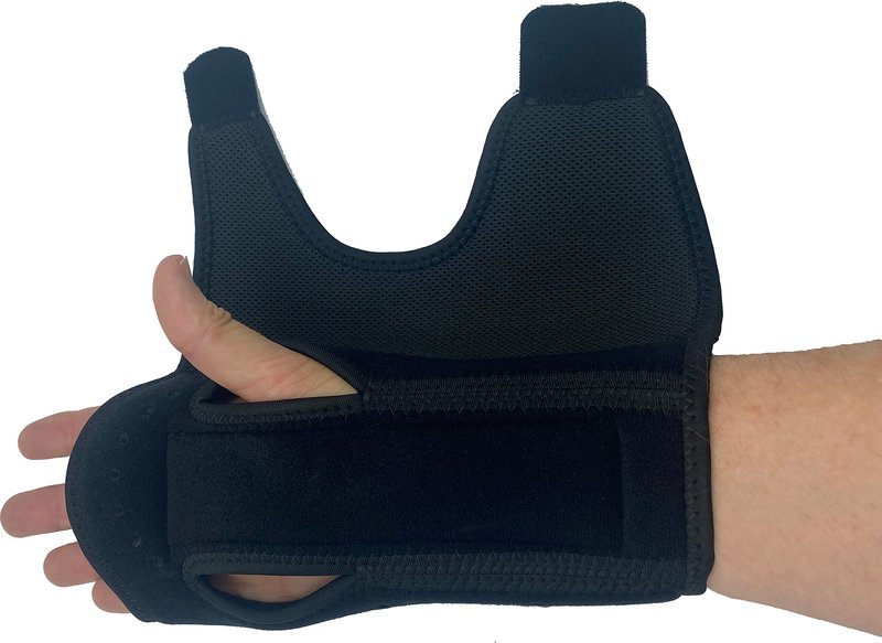 Therapist’s Choice® Night Wrist Sleep Support Brace, Cushioned to Help Relieve Carpal Tunnel Symptoms and Treat Wrist Pain, Fits Right or Left Hand, Adjustable-Fits Most Sizes
