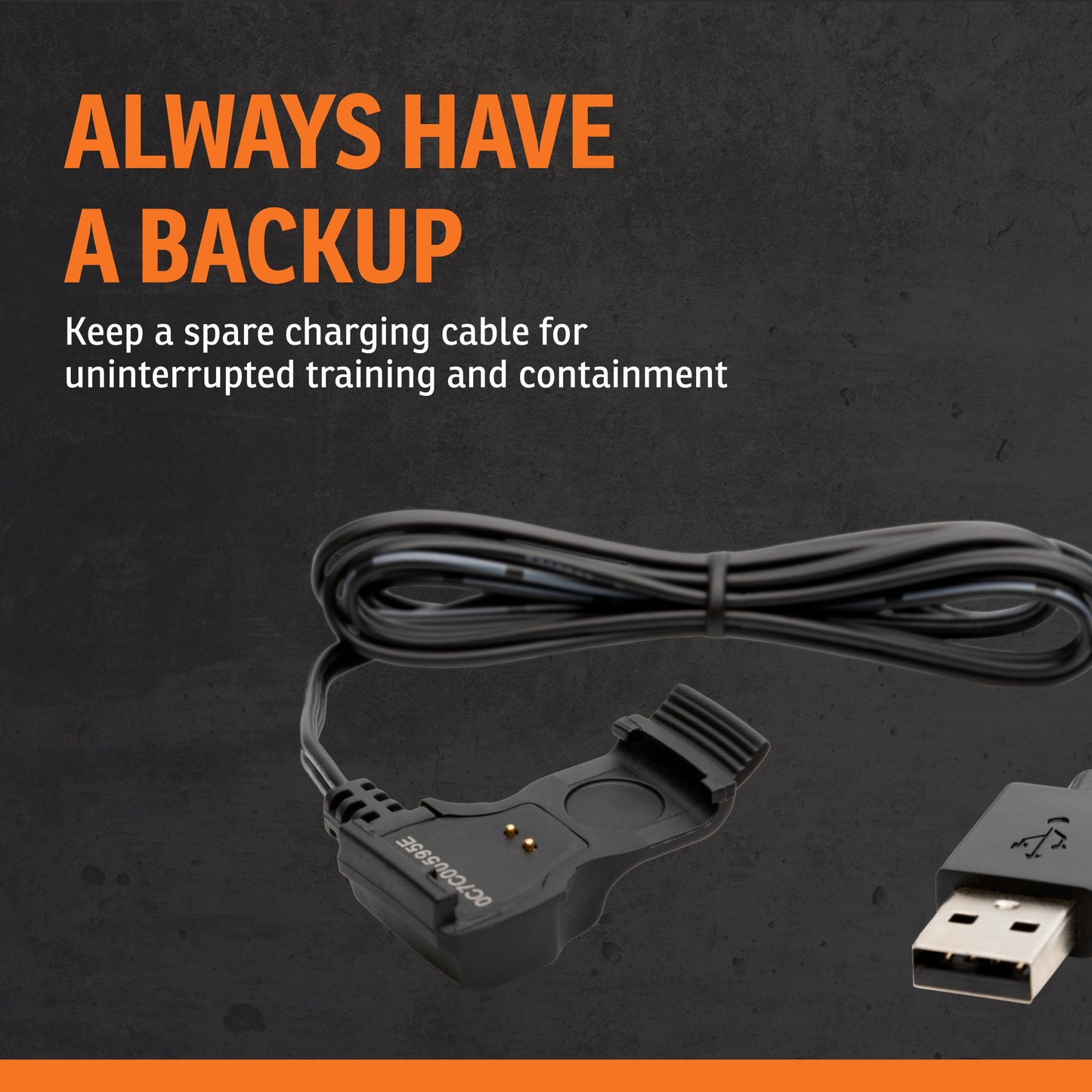 SportDOG Brand In-Ground Fence (SDF-100C) and NoBark SBC-R and SBC-10 Replacement USB Cable - USB Only