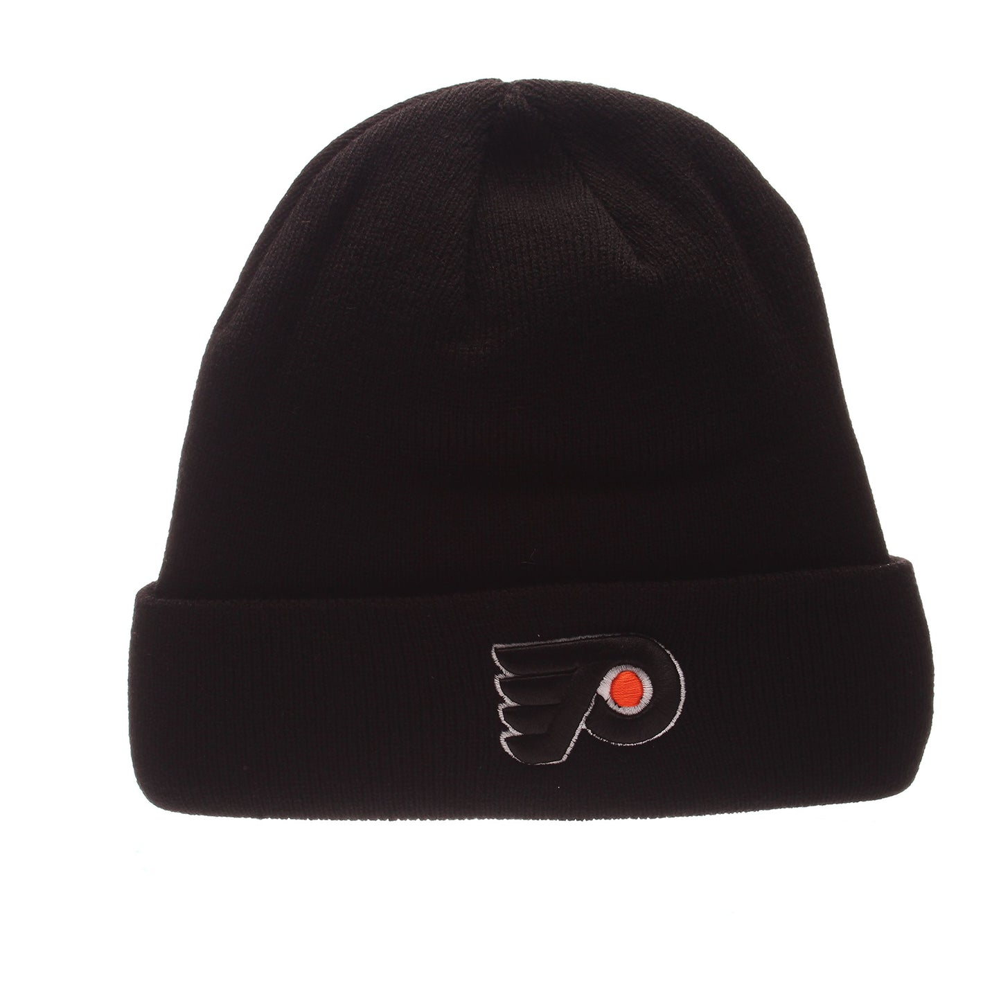 ZHATS Philadelphia Flyers Black Cuff POP Cuff Beanie Hat - NHL Cuffed Winter Knit Toque Cap