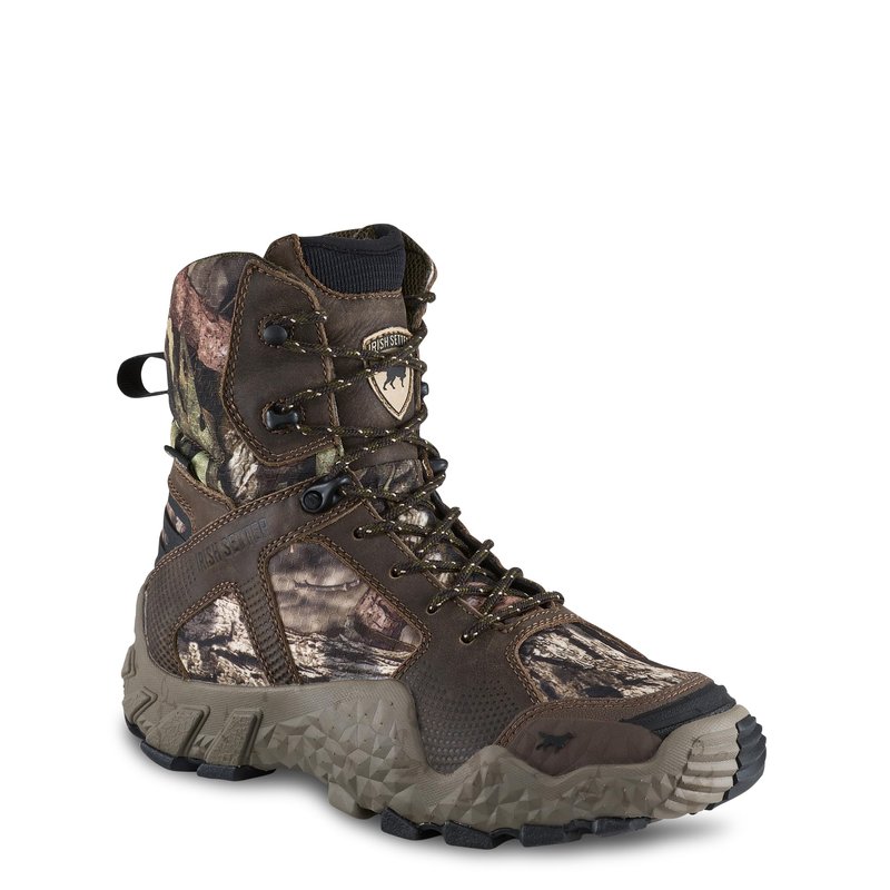 Irish Setter, VaprTrek, Women's, 8", Waterproof, Insulated 400g, Hunting Boot, Mossy Oak Break-up Country, 7.5 B (Medium)