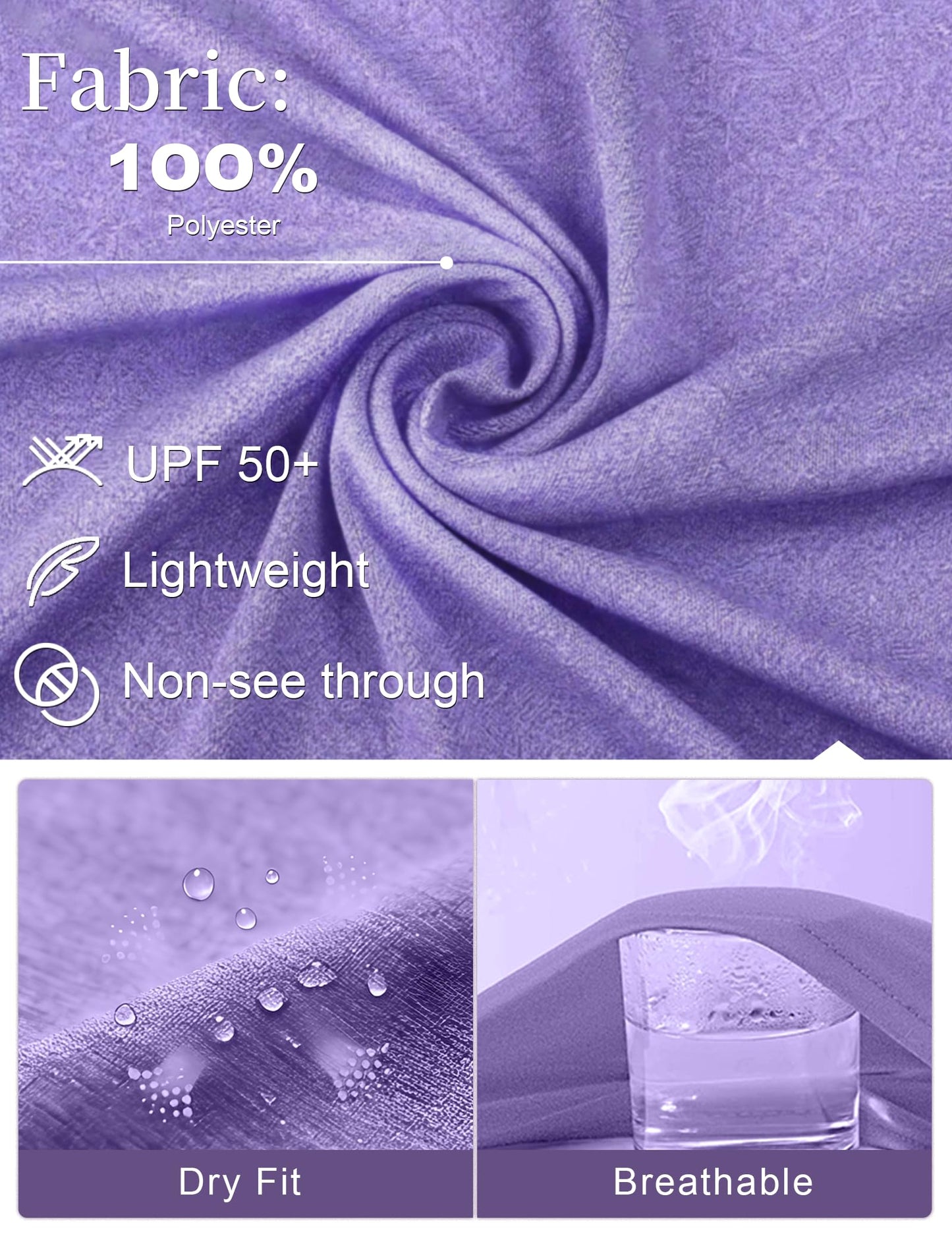 Kinglaman 5 Pack Workout Tops Gym Shirts for Women Dry Fit UPF 50+ Sun UV Protection Swim Athletic Yoga Tee T Shirts Tops 1 Black 1 Gray 1 Blue 1 Purple 1 Green Large