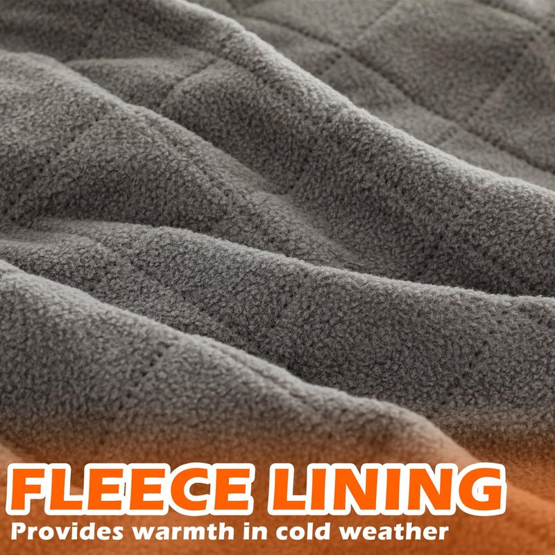 55" x 95" Waterproof Woobie Camo Blanket for Hunting Extra Outdoor Stadium Blankets Sherpa Lining with Hood and Storage Pocket for Deer Duck Hunting Gear Blind Accessories(Waterfowl Grass Camo)