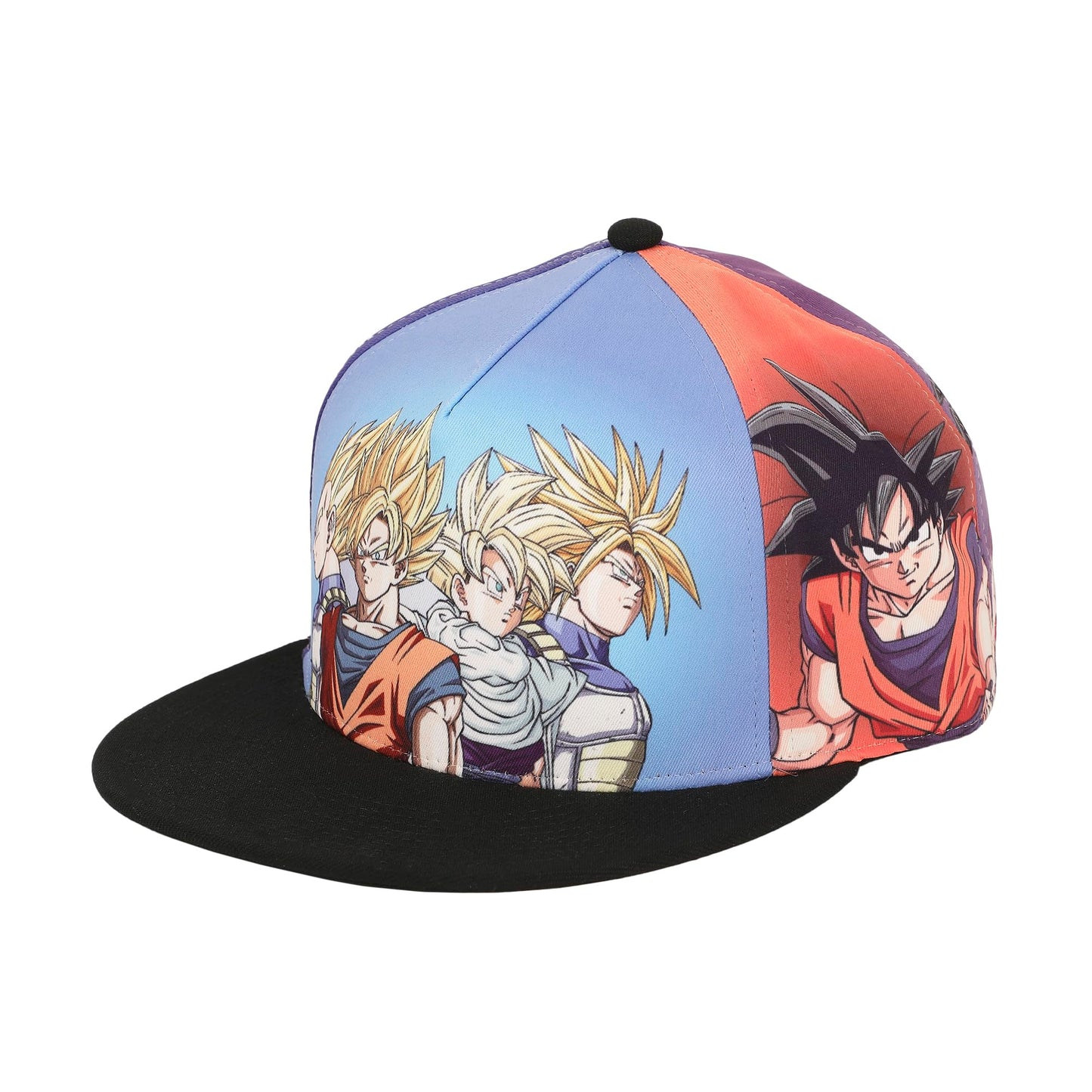 Bioworld Dragon Ball Z Sublimated Panels Poly B15 Snapback