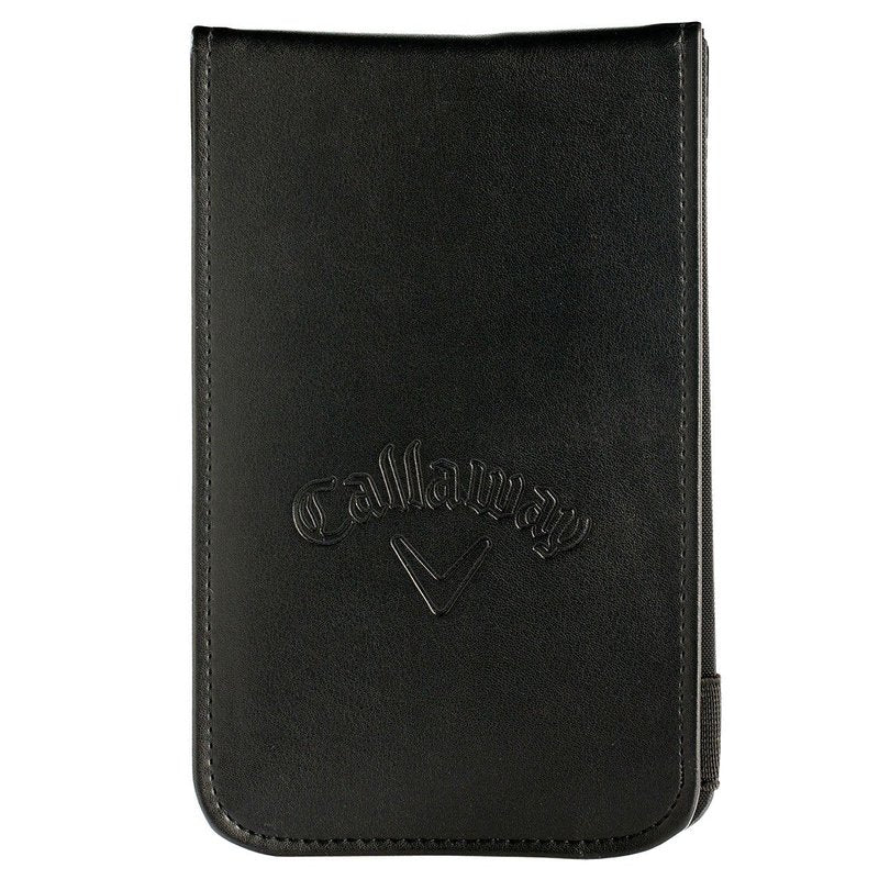 Callaway Leather Golf Scorecard Holder, Black