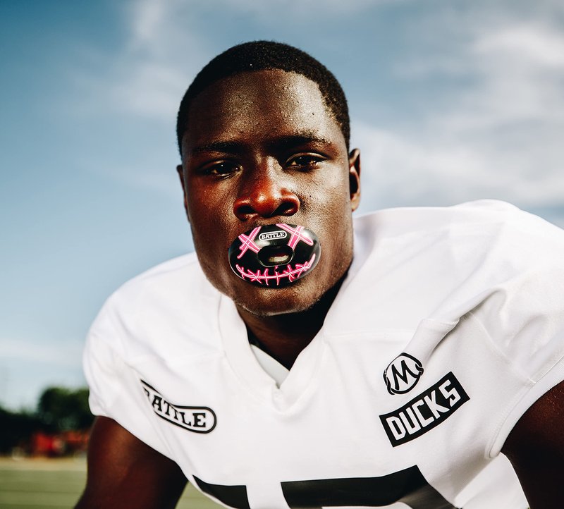 Battle Nightmare Oxygen Football Mouthguard