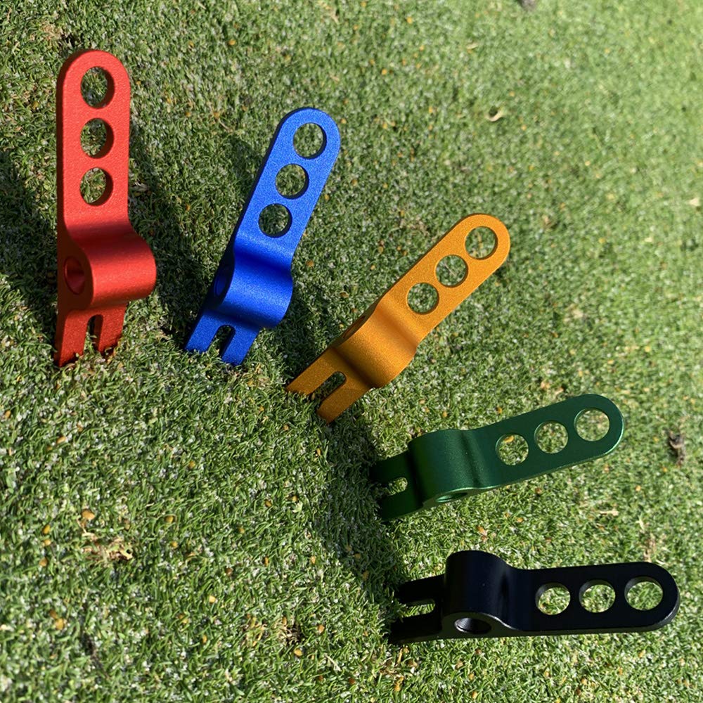 ONESHOTGOLF Aluminum Divot Pivot Tool, Replicant Style (Blue)