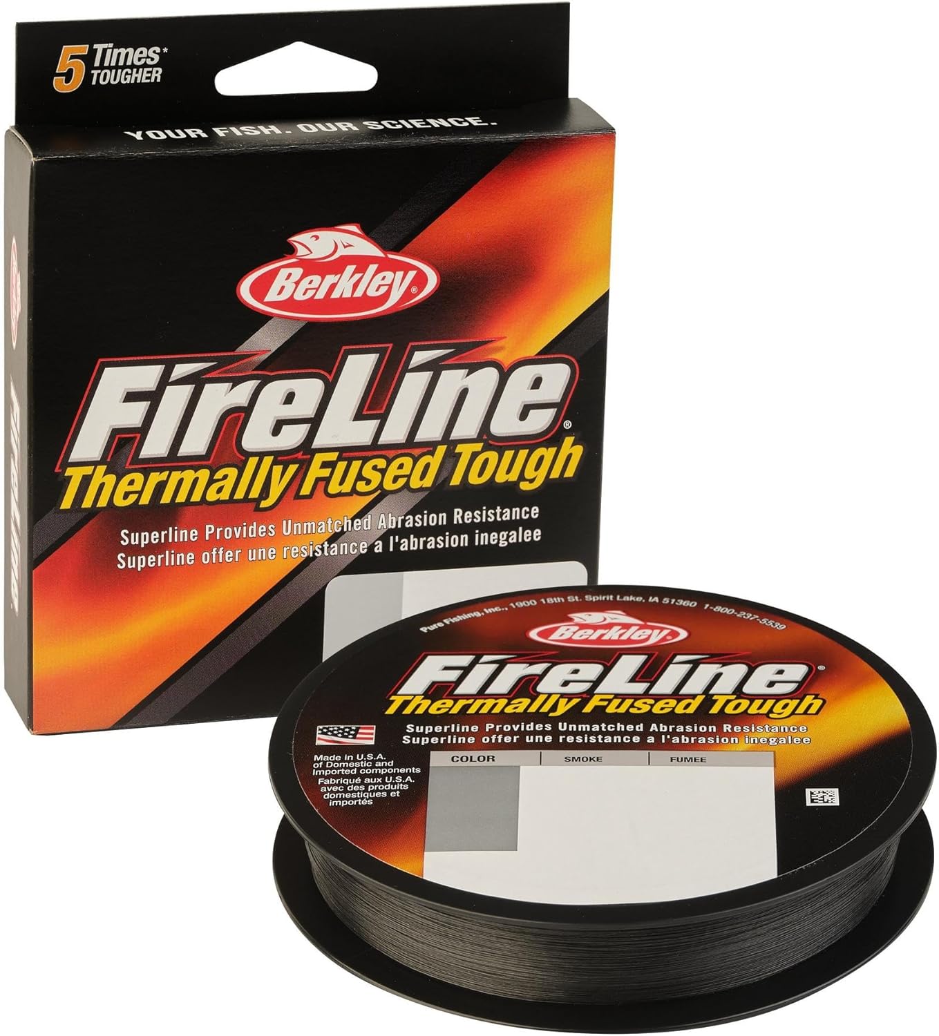 Berkley FireLine Superline Fishing Line - Durable, High-Performance Braided Line | 150 Yards, Clear