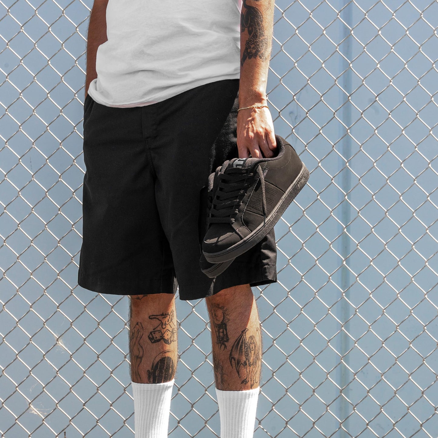 Etnies Kingpin - Classic Skate Heritage Fashion Style with on-Trend Puffy Look, Reinforced Cupsole - Black/Black - 10.5
