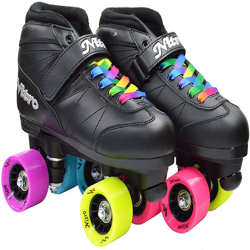 Epic Skates Men's Super Nitro Rainbow, Size 6