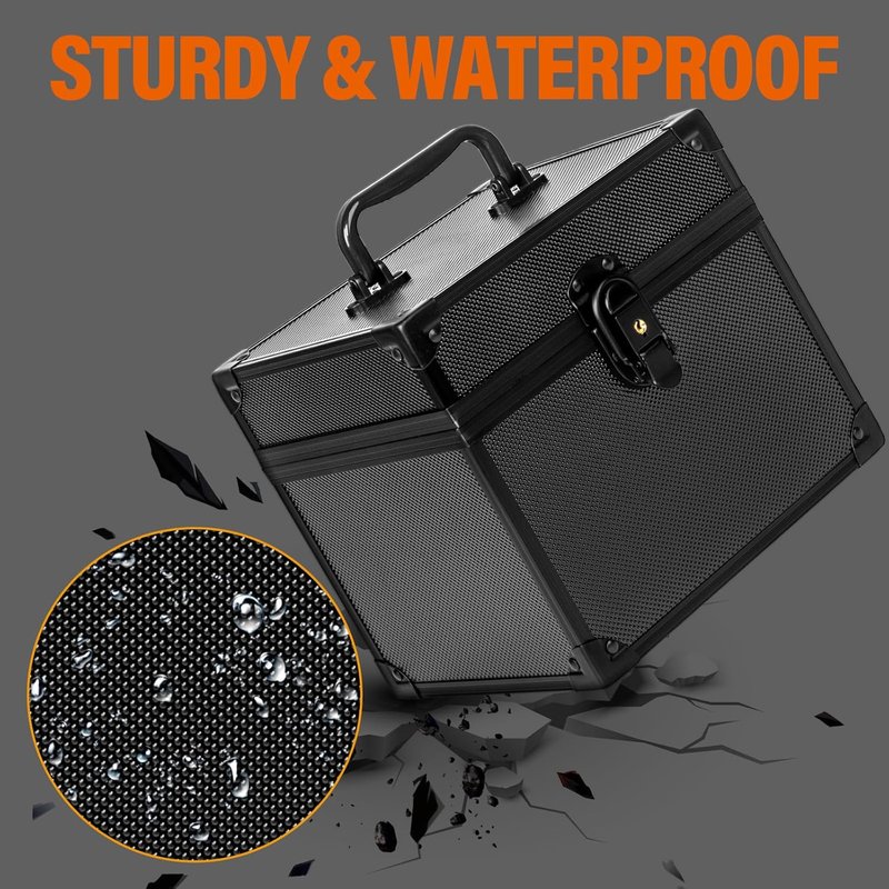 Graded Card Storage Box - Waterproof Top Loaders Case for Sports Trading Cards | Magnetic Holder for PSA, MTG, CSG, BGS, SGC