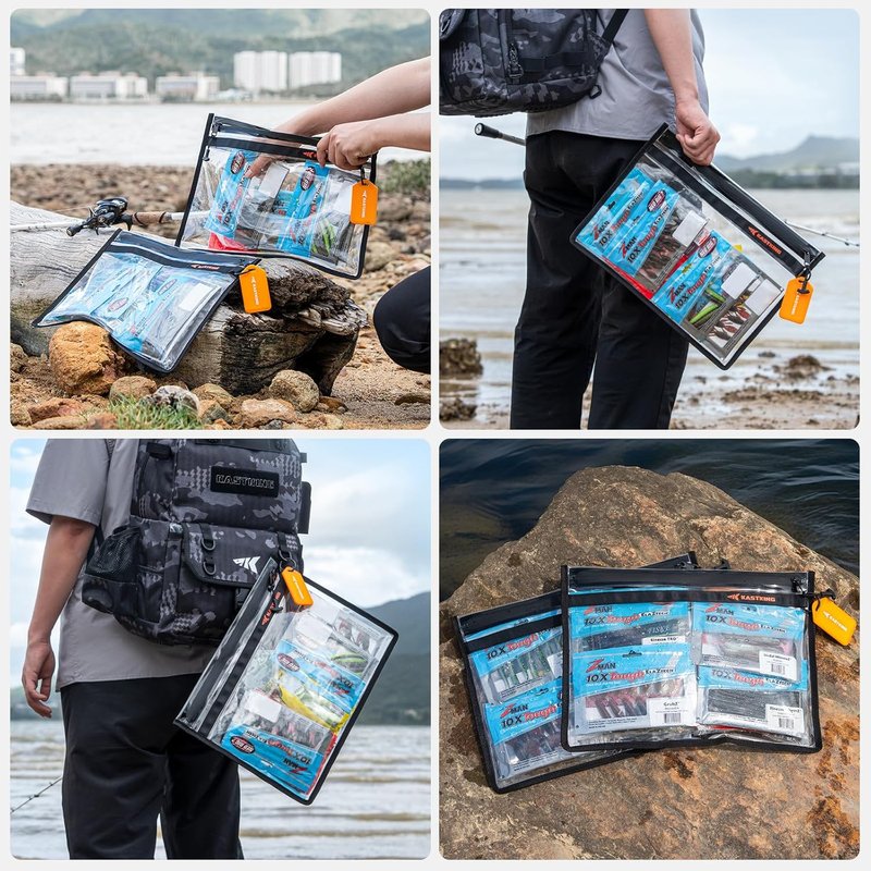 KastKing BaitShield Fishing Tackle Storage Bag - Water-Resistant, Durable Design | Large Capacity