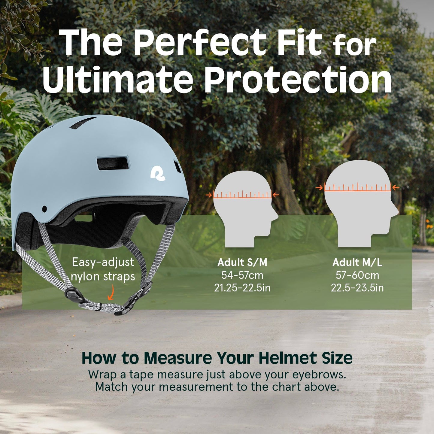 Retrospec Dakota Bicycle / Skateboard Helmet for Adults - Commuter, Bike, Skate, Scooter, Longboard & Incline Skating -Highly Protective & Premium Ventilation- Large - Matte Crystal Blue