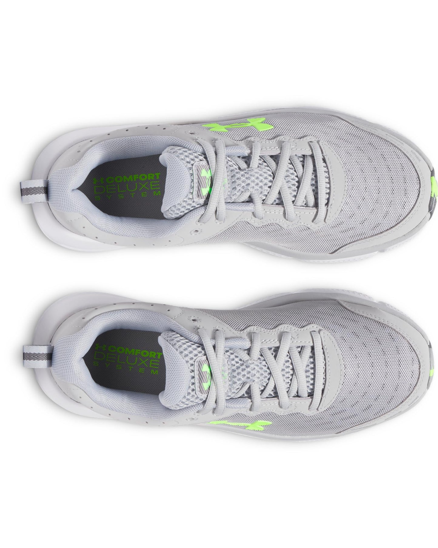 Under Armour Men's Charged Assert 10, (011) Mod Gray/Mod Gray/Hyper Green, 17, US