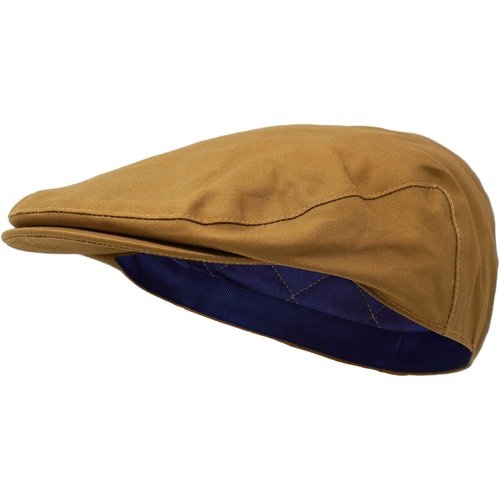 The Stanley - Waterproof - Dry Wax Flat Cap - Tan - 58cm