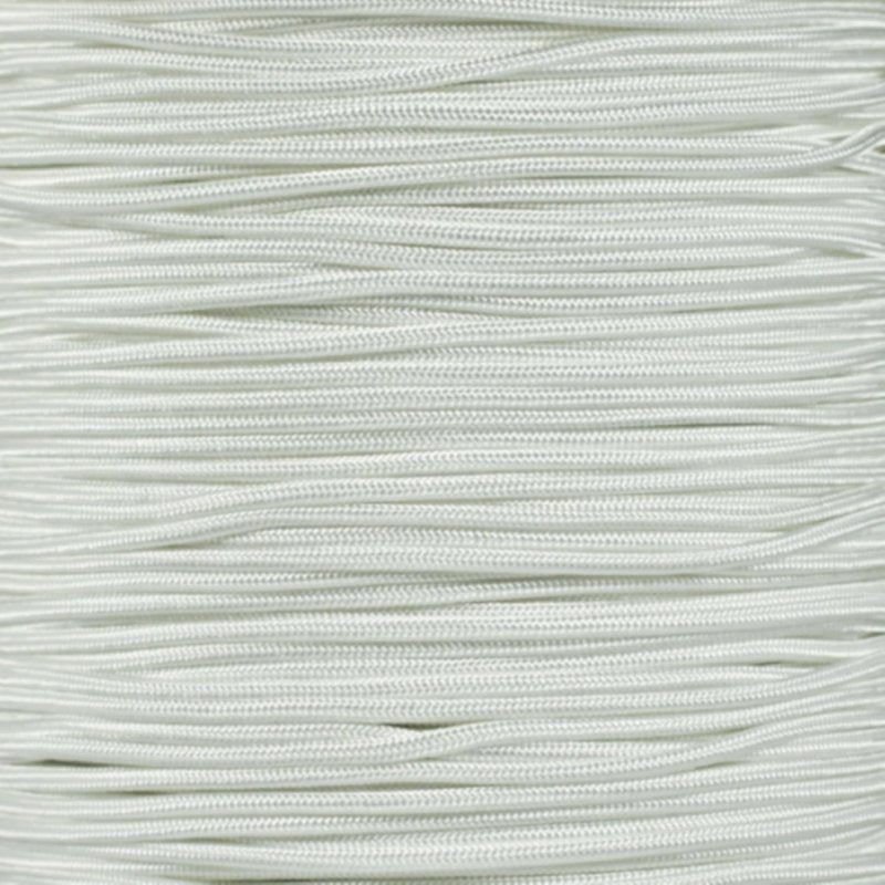 275lb Paracord – 5 Strand Tactical Nylon Parachute Rope – Durable White 25 ft