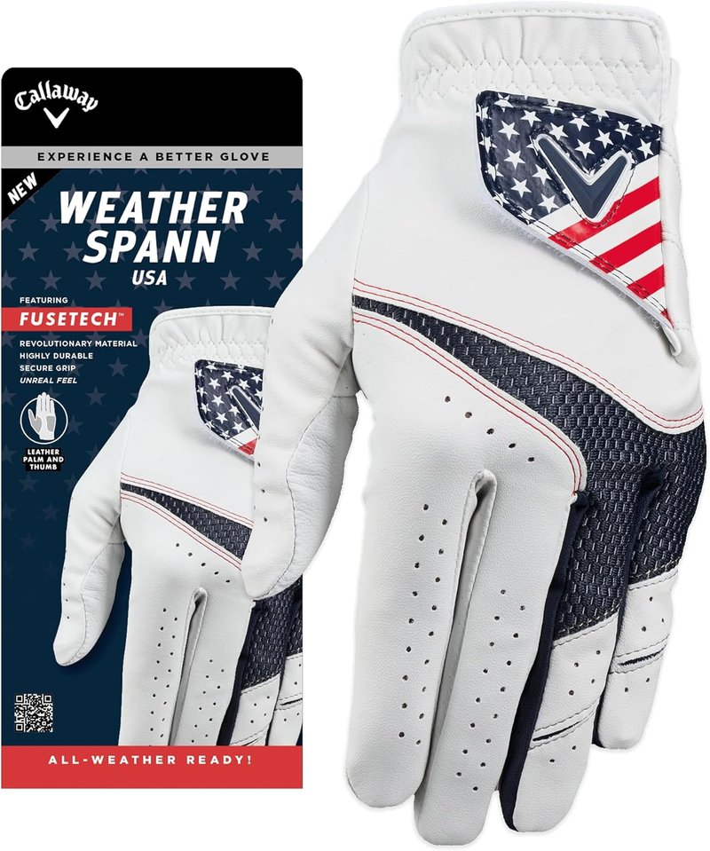 Callaway Golf Weather Spann Glove - Premium Grip & Comfort | Men's Size
