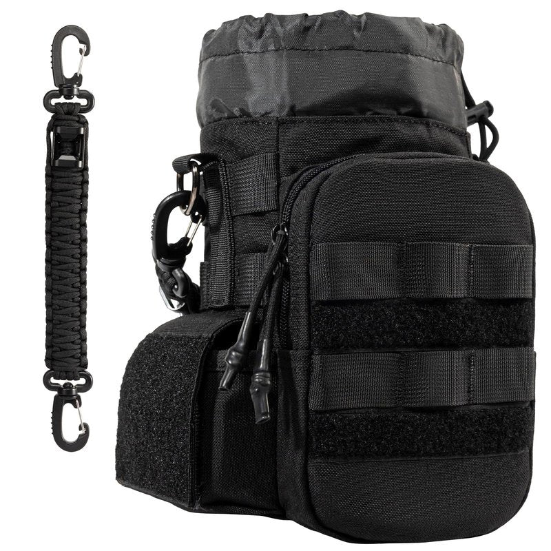 OneTigris Tactical Water Botlle Holder, Molle Pouch for 64 OZ Insulated Water Botlle