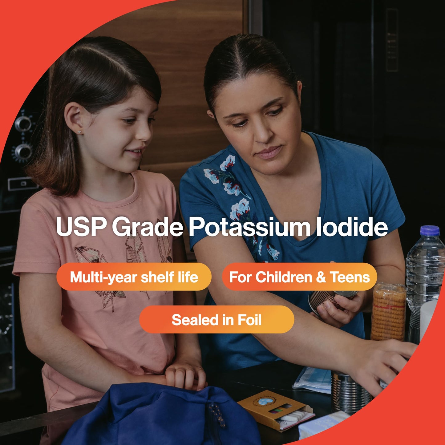 ThyroSafe 65mg Potassium Iodide Tablets (60 Pack) - Protects Your Thyroid from Nuclear Radiation Exposure