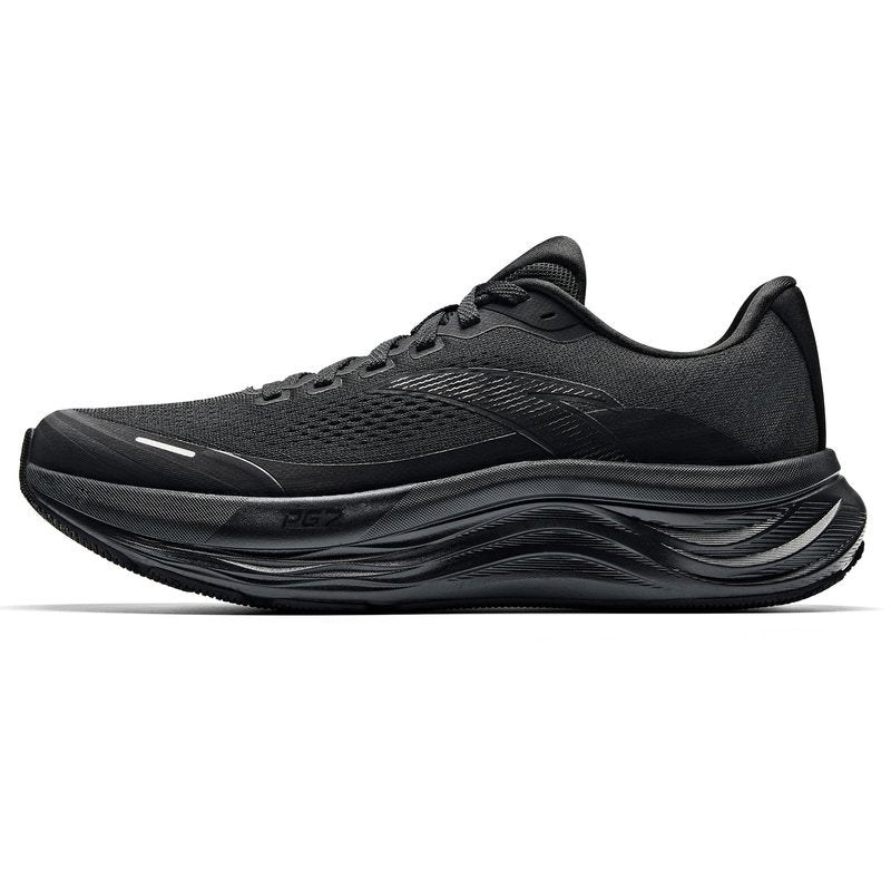ANTA Men’s PG7 Running Shoes Cushioning Comfortable Breathable Athletic Workout Gym Cross Trainer Sports Sneakers, Black, 11