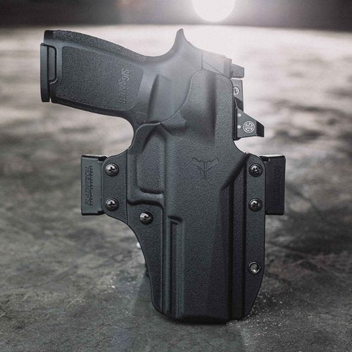 Glock 17/19/44/45/47 Gen 3-5 & 22/23 Gen 3-4, Shadow MR920 w/Streamlight TLR1 OWB Holster - USA Made - Total Eclipse OWB Holster - Outside Waistband Carry (Ambidextrous) - by Blade-Tech Holsters