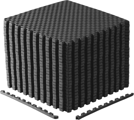 CAP Puzzle Exercise Mats - 3/4” Thick Interlocking EVA Foam Tiles for Home Gym Flooring | Multiple Colors Available