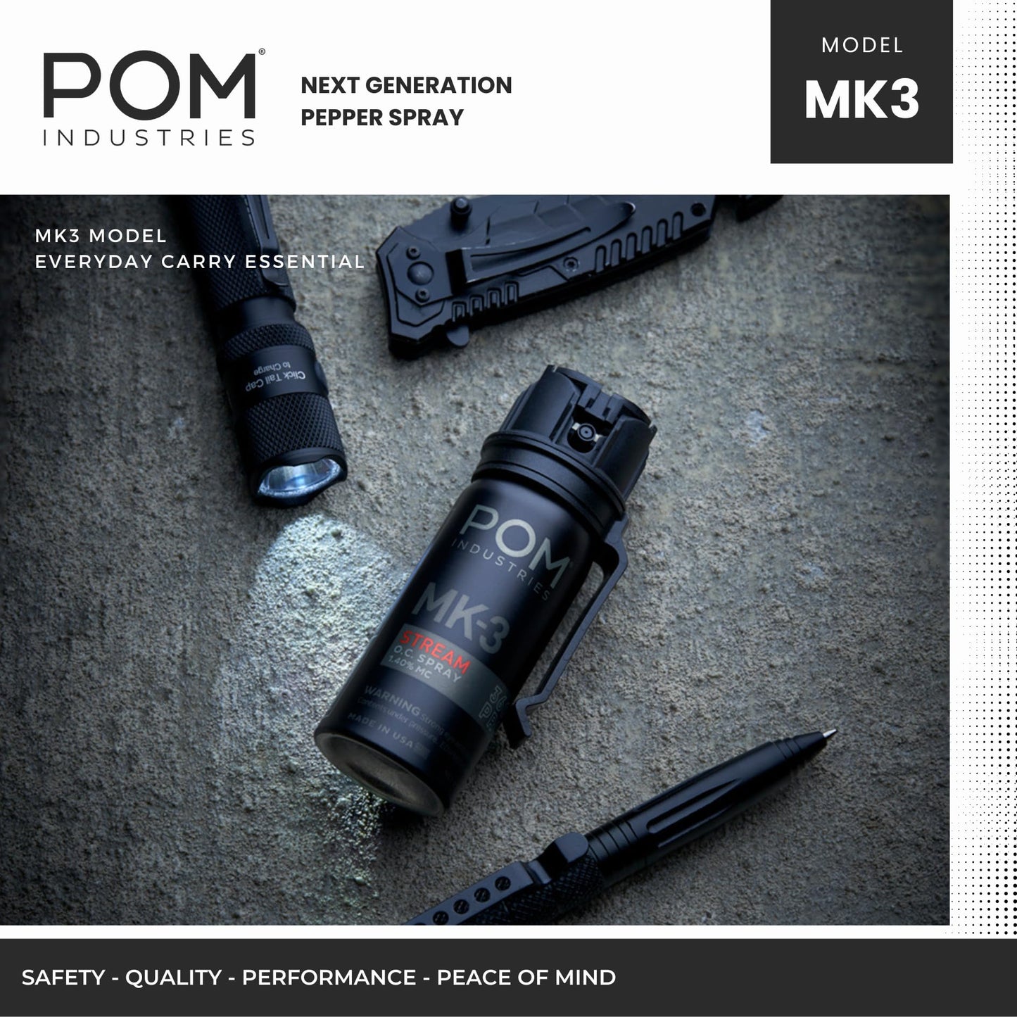 POM Pepper Spray MK3 10% OC 1.40% MC (Stream) (3)