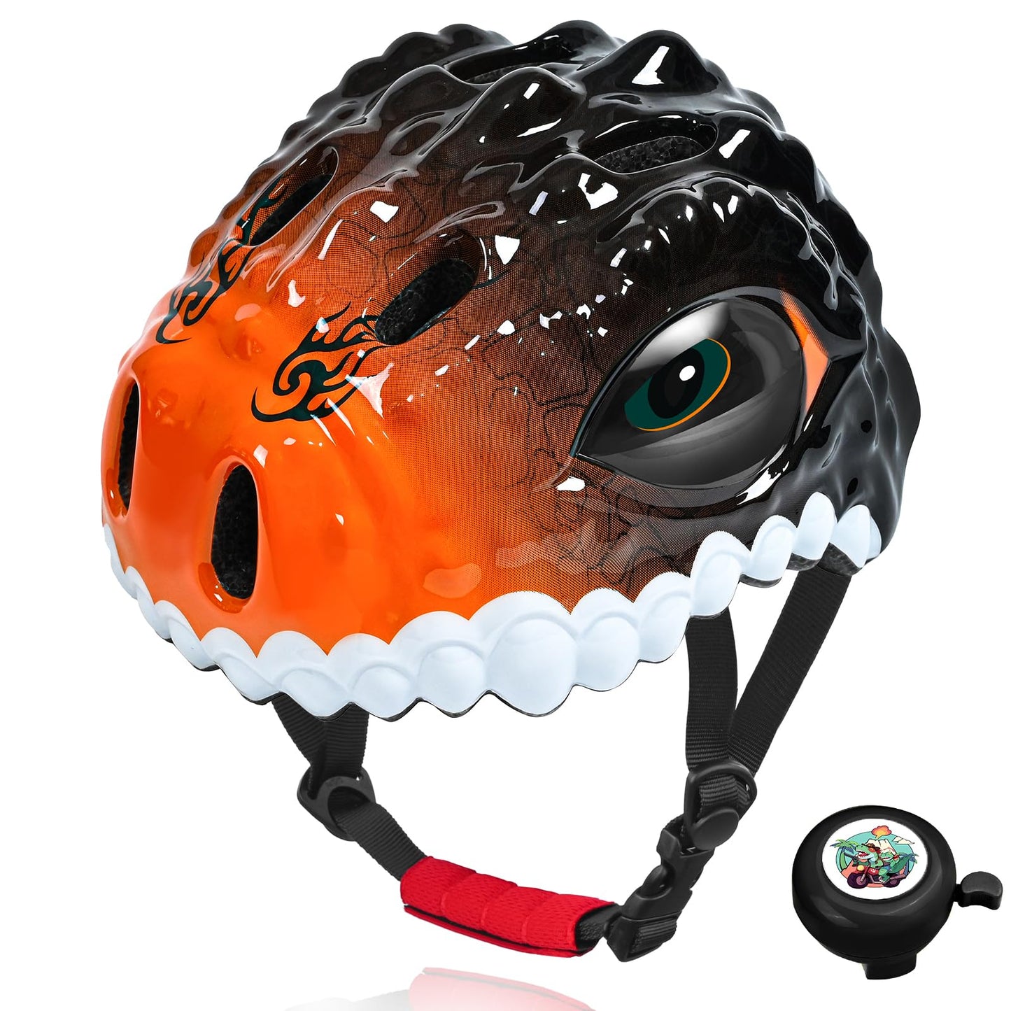 DOJASOHILMI Toddler/Kids Bike Helmet for Boys Girls Adjustable Kids Helmet 3D Lightweight Ventilation and Multi-Sports Scooter Cycling Roller Balance Bike