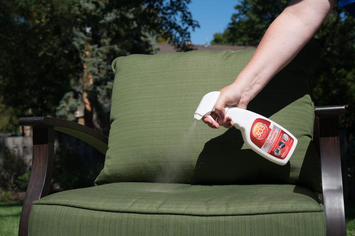 303 Products Multi-Surface Cleaner Spray, Residue-Free Cleaning for Vinyl, Fabric, Plastic & More – Safe on All Water-Safe Surfaces, Sunbrella Recommended, 16 oz (6 Pack)