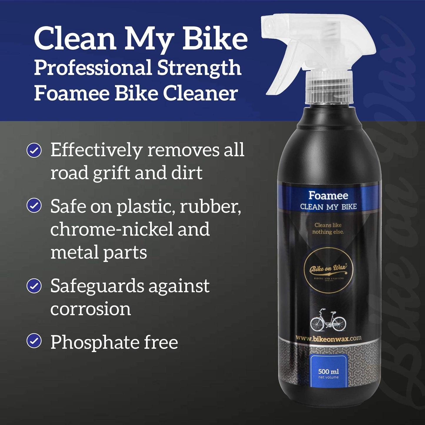 BIKE on Wax Complete Bicycle Cleaning Kit | Ultimate Bike Care Bucket | Cleaning Kit for All Types of Bikes | StayClean Kit for Total Bike Care